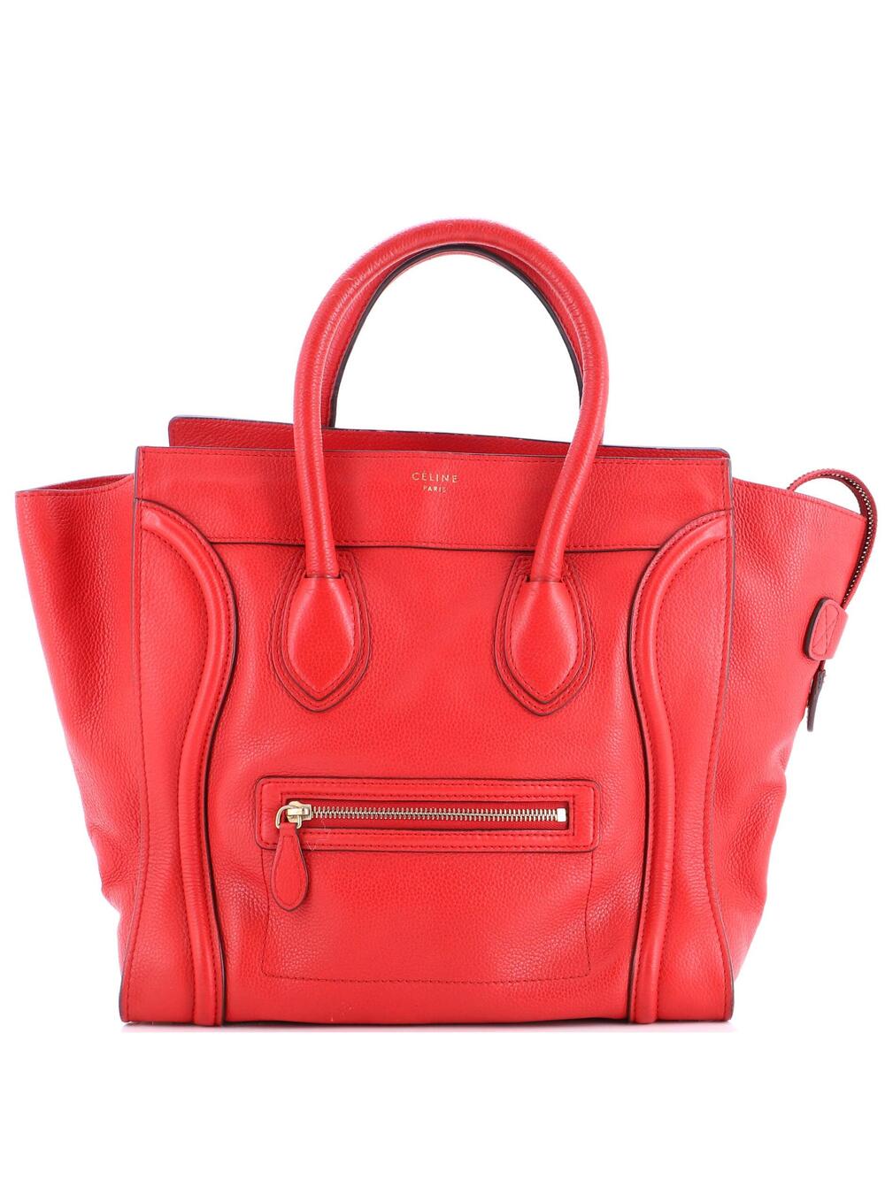 Celine Luggage Bag Grainy Leather Mini #197847C97B